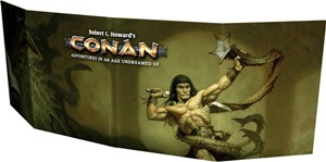 MUH050377 Conan RPG: GM Screen published by Modiphius