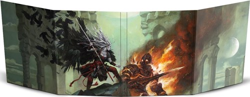 MUH051562 Forbidden Lands RPG: GM Screen published by Modiphius