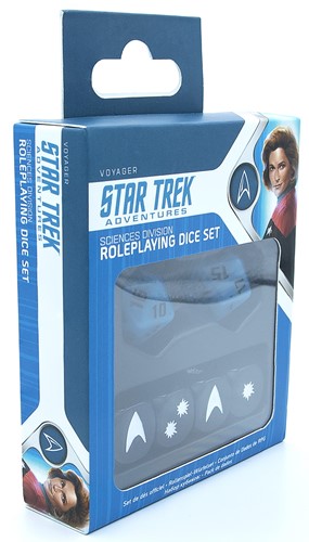 Star Trek Adventures RPG: Science Division Dice Set