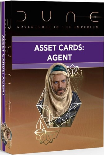 MUH060191 Dune RPG: Agent Asset Deck published by Modiphius