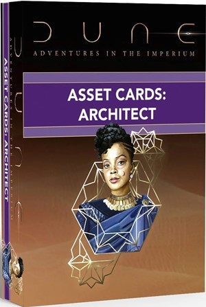 2!MUH060192 Dune RPG: Architect Asset Deck published by Modiphius