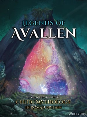 MUH111V001 Legends Of Avallen RPG: Core Rulebook published by Modiphius