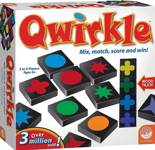 MWR32016 Qwirkle Board Game published by Mindware Inc