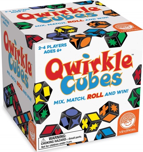 MWR42034 Qwirkle Cube Game published by Mindware Inc