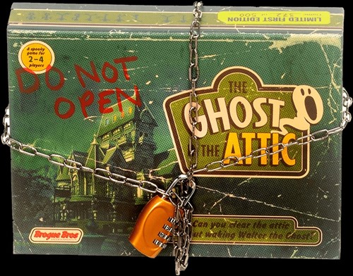 MYSTGITA Ghost In The Attic Escape Room Game published by Mystery Agency Ltd