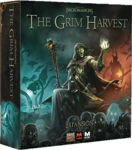 MYTMGROTN004 Rise Of The Necromancers Board Game: The Grim Harvest Expansion published by Mythic Games