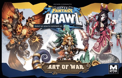 MYTMGSFB035 Super Fantasy Brawl Board Game: Art Of War Expansion published by Mythic Games