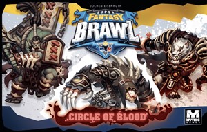 2!MYTMGSFB036 Super Fantasy Brawl Board Game: Circle Of Blood Expansion published by Mythic Games