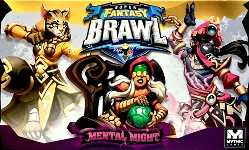 MYTMGSFB038 Super Fantasy Brawl Board Game: Mental Might Expansion published by Mythic Games