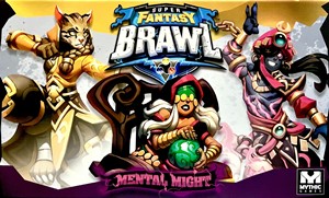 2!MYTMGSFB038 Super Fantasy Brawl Board Game: Mental Might Expansion published by Mythic Games