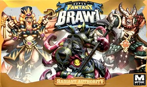2!MYTMGSFB039 Super Fantasy Brawl Board Game: Radiant Authority Expansion published by Mythic Games
