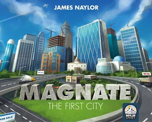 2!NAGMAGFC001 Magnates: The First City Board Game published by Naylor Games