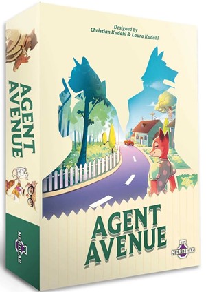 NERAAV0101 Agent Avenue Card Game published by Asmodee