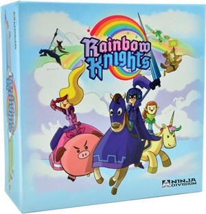 NJD410901 Rainbow Knights Card Game published by Ninja Division