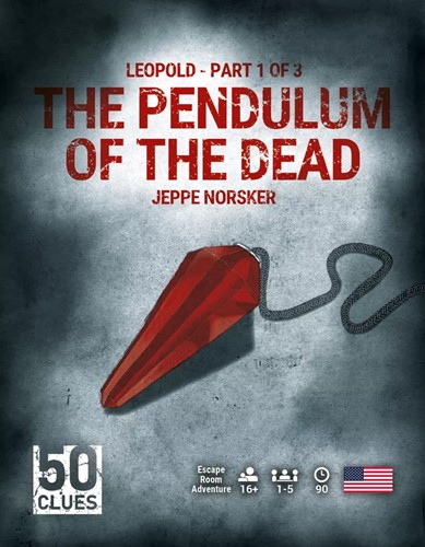 NOG01004 50 Clues Card Game: Part 1: The Pendulum Of The Dead published by Norsker Games