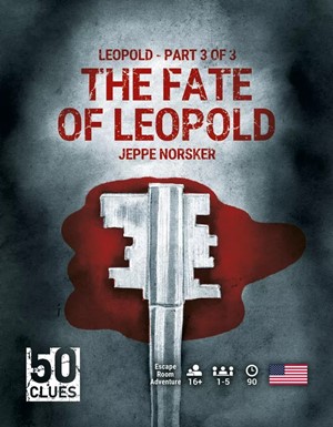 NOG01006 50 Clues Card Game: Part 3: The Fate Of Leopold published by Norsker Games 