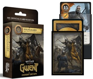 NOLOSLEEVENIL Gwent Card Game: 100 Art Sleeves Nilfgaard published by No Loading Games
