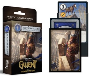 NOLOSLEEVENOR Gwent Card Game: 100 Art Sleeves Northern Realms published by No Loading Games