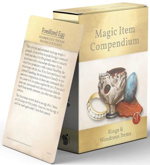 NRG1077 Dungeons And Dragons RPG: Magic Item Compendium: Rings And Wondrous Items published by Nord Games