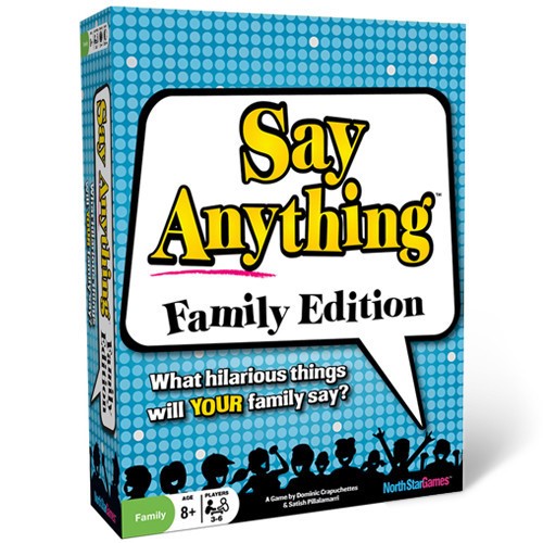 NSG250 Say Anything Family Edition Game published by North Star Games