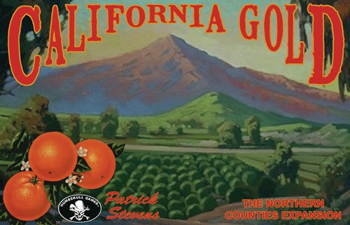 NUM013 California Gold Board Game: Northern Counties Expansion published by Numbskull Games