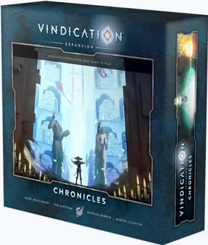 ONB0123 Vindication Board Game: Chronicles Expansion published by Orange Nebula
