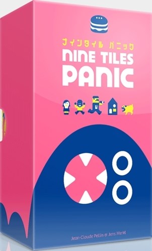 ONK9TP Nine Tiles Panic Board Game published by Oink Games