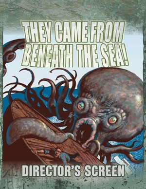 ONXTHEY001S They Came From Beneath The Sea RPG: GM Screen published by Onyx Path Publishing