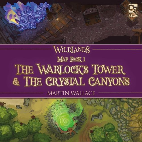 Wildlands Board Game: Map Pack 1: The Warlock's Tower And The Crystal Canyons