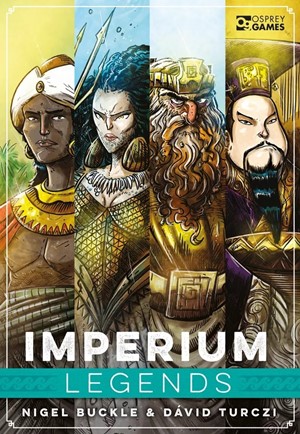 OSPIL01 Imperium Card Game: Legends published by Osprey Games