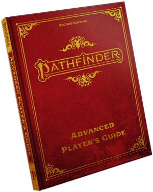 PAI2105SE Pathfinder RPG 2nd Edition: Advanced Player's Guide Special Edition published by Paizo Publishing