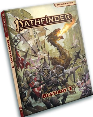 PAI2107 Pathfinder RPG 2nd Edition: Bestiary 3 published by Paizo Publishing