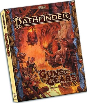 PAI2109PE Pathfinder RPG 2nd Edition: Guns And Gears Pocket Edition published by Paizo Publishing