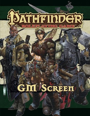 PAI2201 Pathfinder RPG 2nd Edition: GM Screen published by Paizo Publishing