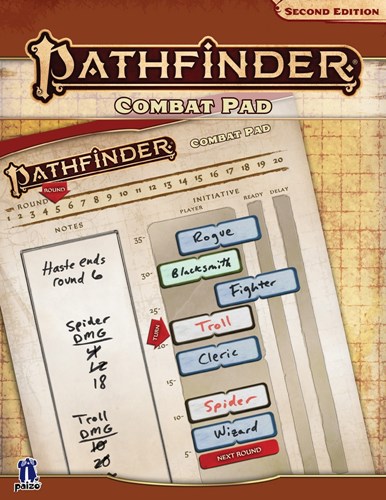 Pathfinder RPG 2nd Edition: Combat Pad