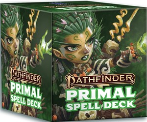 PAI2215 Pathfinder RPG 2nd Edition: Primal Spell Deck published by Paizo Publishing