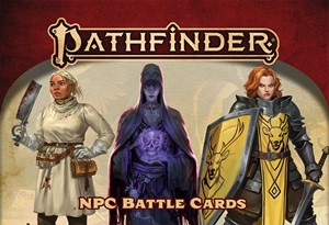 PAI2218 Pathfinder RPG 2nd Edition: NPC Battle Cards published by Paizo Publishing