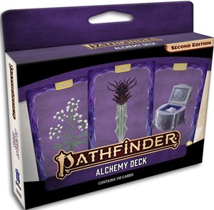 PAI2228 Pathfinder RPG 2nd Edition: Alchemy Deck published by Paizo Publishing