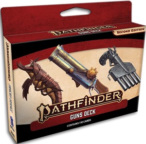 PAI2230 Pathfinder RPG 2nd Edition: Guns Deck published by Paizo Publishing