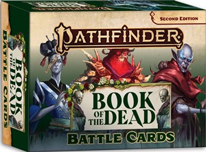 PAI2233 Pathfinder RPG 2nd Edition: Book Of The Dead Battle Cards published by Paizo Publishing