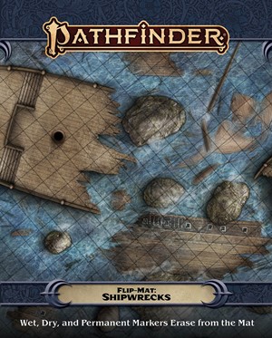 PAI30113 Pathfinder RPG Flip-Mat Shipwrecks published by Paizo Publishing