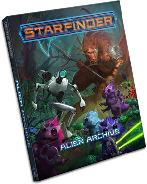 PAI7105 Starfinder RPG: Alien Archive published by Paizo Publishing