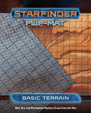 PAI7301 Starfinder RPG: Flip-Mat Basic Terrain published by Paizo Publishing