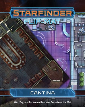 PAI7303 Starfinder RPG: Flip-Mat Cantina published by Paizo Publishing