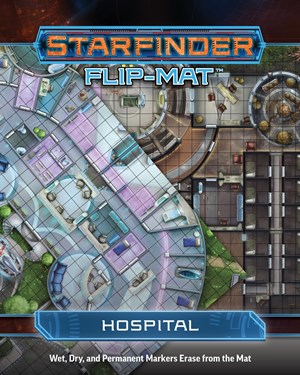 PAI7310 Starfinder RPG: Flip-Mat Hospital published by Paizo Publishing