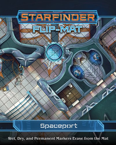 PAI7313 Starfinder RPG: Flip-Mat Spaceport published by Paizo Publishing