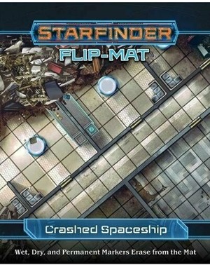 PAI7325 Starfinder RPG: Flip-Mat Crashed Starship published by Paizo Publishing