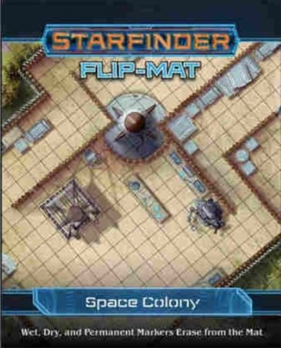 PAI7327 Starfinder RPG: Flip-Mat Space Colony published by Paizo Publishing