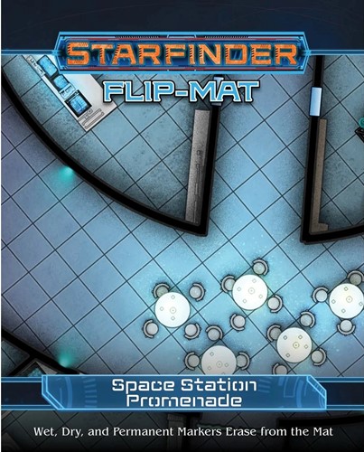 PAI7333 Starfinder RPG: Flip-Mat Space Station Promenade published by Paizo Publishing