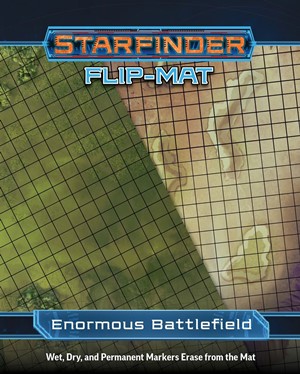 PAI7337 Starfinder RPG: Flip-Mat Enormous Battlefield published by Paizo Publishing